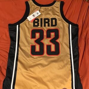 NWT Headgear Classics Nostalgia Co. Larry Bird #33 Jerry Size Large